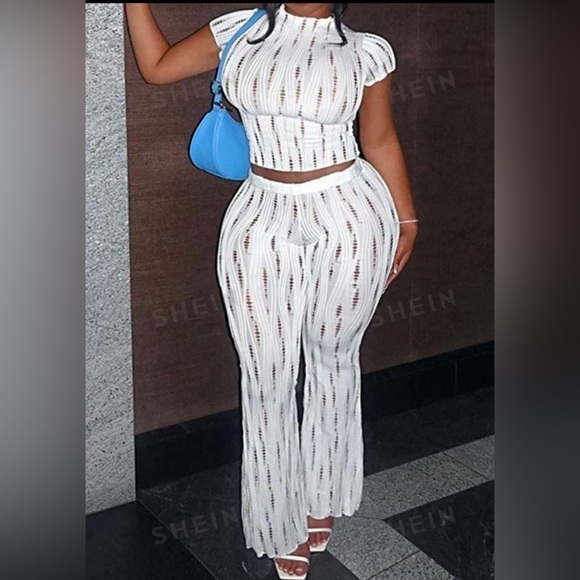 Shein|| womens 2 piece matching set brand new - Picture 3 of 5